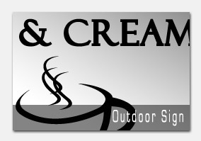 Courthouse Coffee Sign